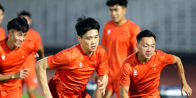 Đội hình U23 Việt Nam vs U23 Campuchia 22/07
