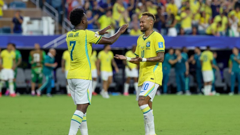 Vinicius và Neymar được kỳ vọng tỏa sáng ở trận Brazil vs Nhật Bản