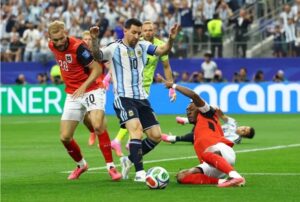 Messi là ngôi sao nổi bật ở trận Jordan vs Argentina