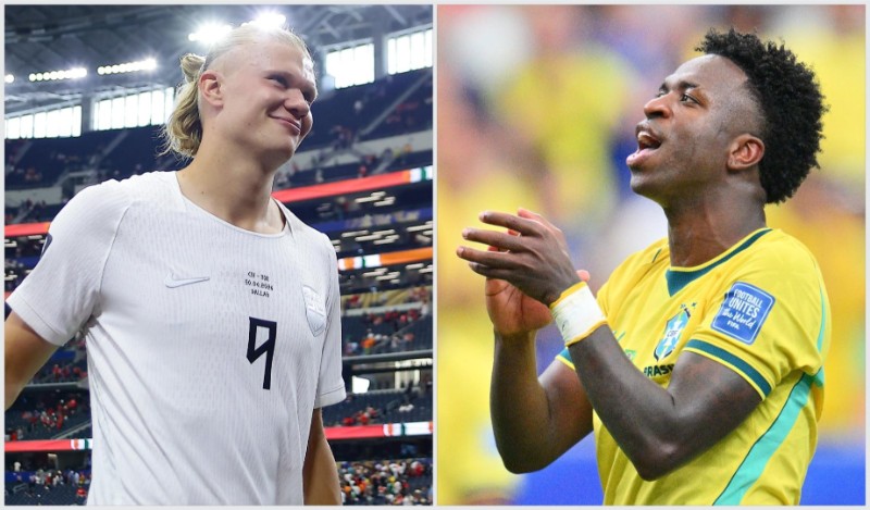 Haaland và Vinicius là 2 ngôi sao nổi bật nhất