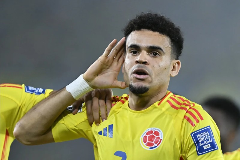 Diaz là niềm hy vọng của Colombia