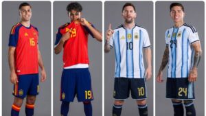 Tây Ban Nha đại chiến với Argentina